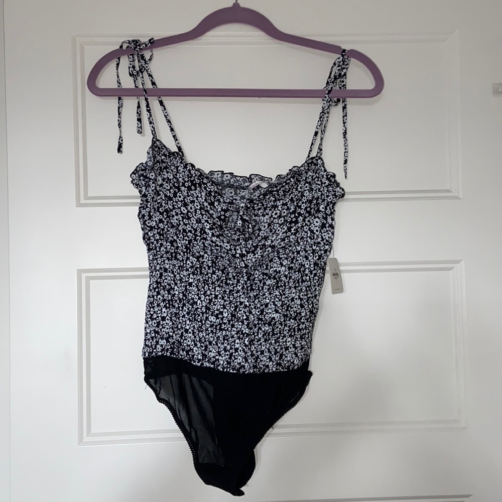 Free people floral body suit